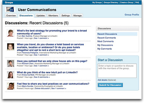 LinkedIn-group-discussions